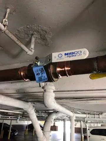 Copper pipe repair and valve work for Backflow Testing in Wood Springs